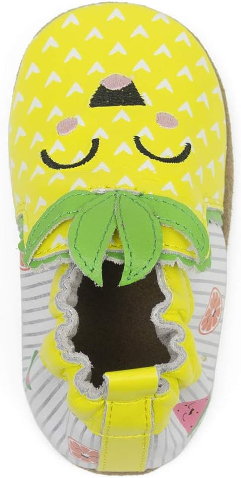 Baby Girls and Unisex Soft Soles Slip-Resistant Crib Shoes Slippers for Infant and Toddler, 0-24 Months