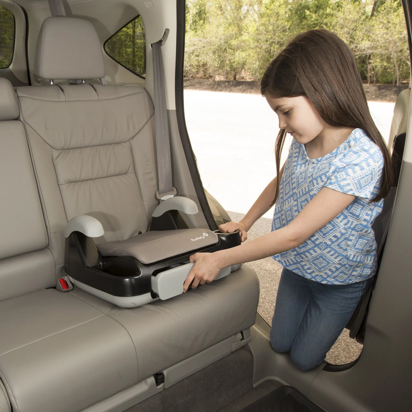 Store 'N Go Sport Booster Car Seat, Dusted Indigo, Toddler, Unisex