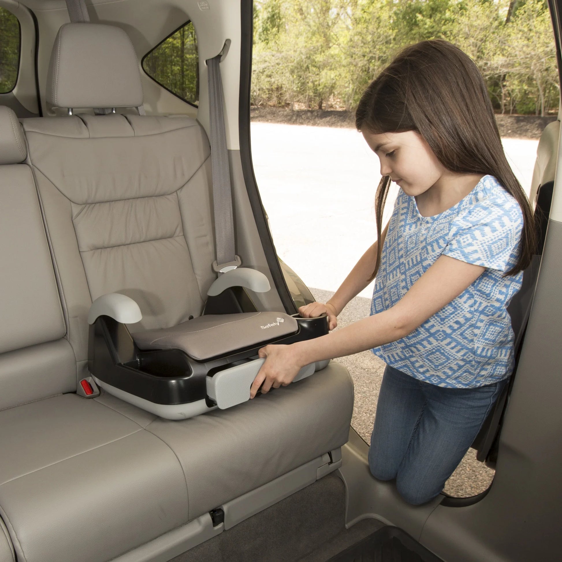 Store 'N Go Sport Booster Car Seat, Dusted Indigo, Toddler, Unisex