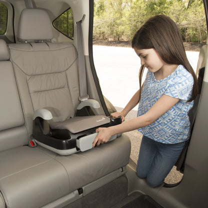 Store 'N Go Sport Booster Car Seat, Dusted Indigo, Toddler, Unisex