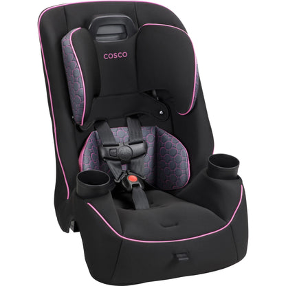 Easy Elite Slim All-In-One Convertible Car Seat, Pink Rings, Infant & Toddler, Unisex