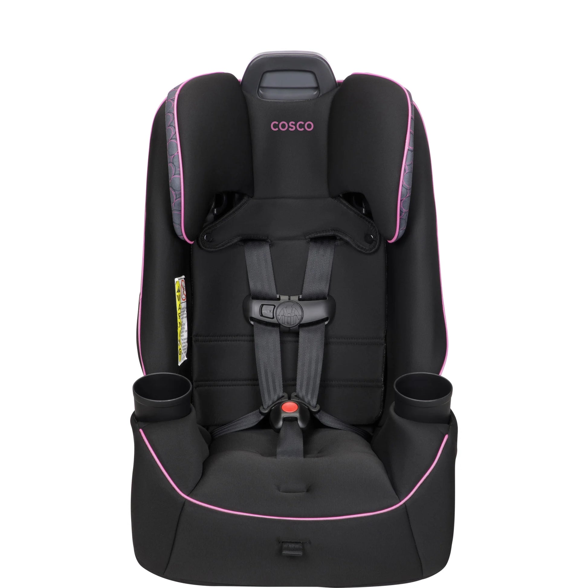 Easy Elite Slim All-In-One Convertible Car Seat, Pink Rings, Infant & Toddler, Unisex