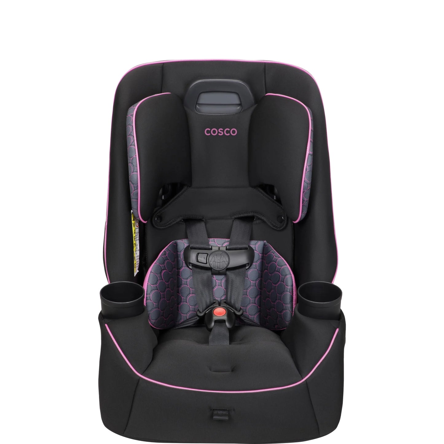 Easy Elite Slim All-In-One Convertible Car Seat, Pink Rings, Infant & Toddler, Unisex