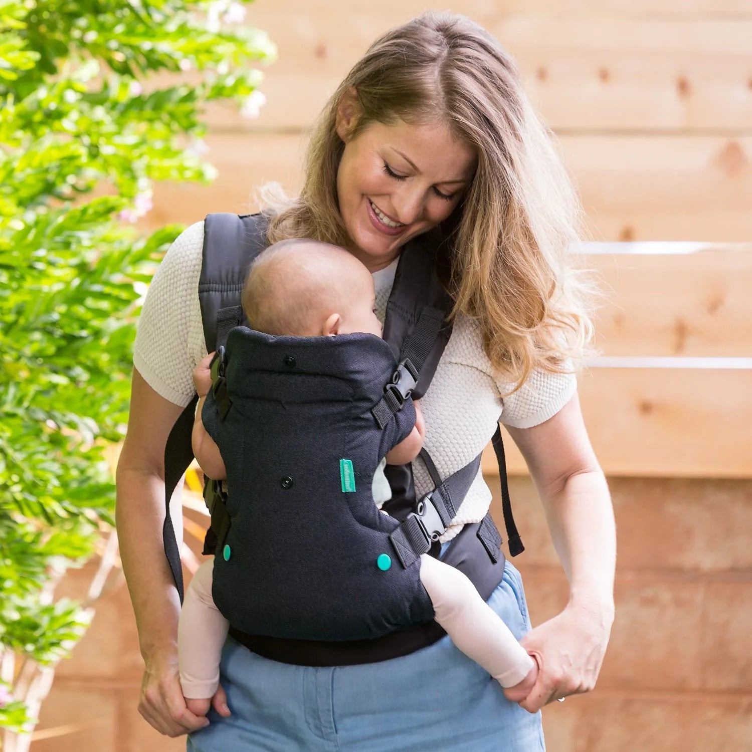 Flip 4-In-1 Convertible Baby Carrier, 4-Position, 8-32Lb, Black