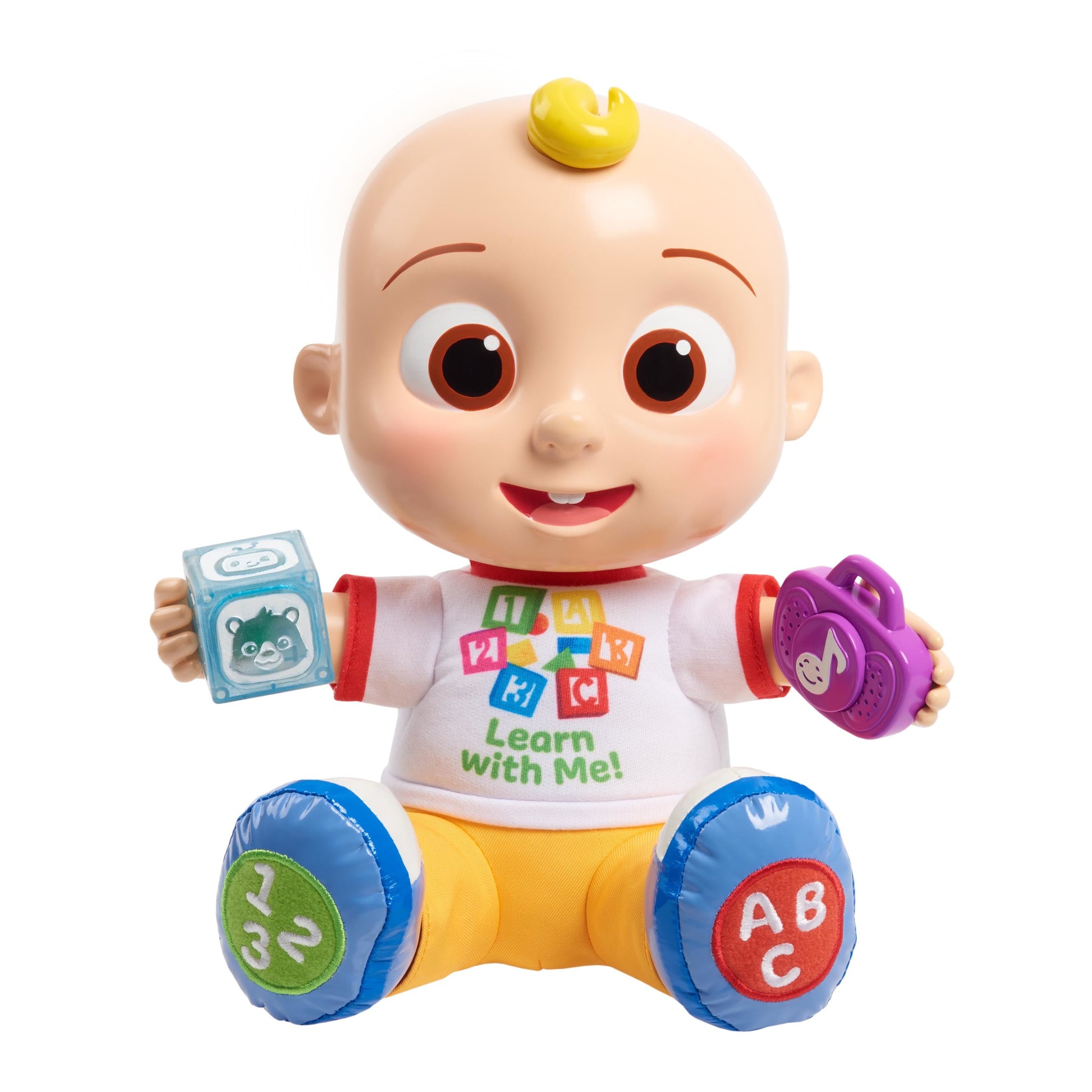 , JJ Learning Doll, Includes Lights and Sounds, Baby and Toddler Toy