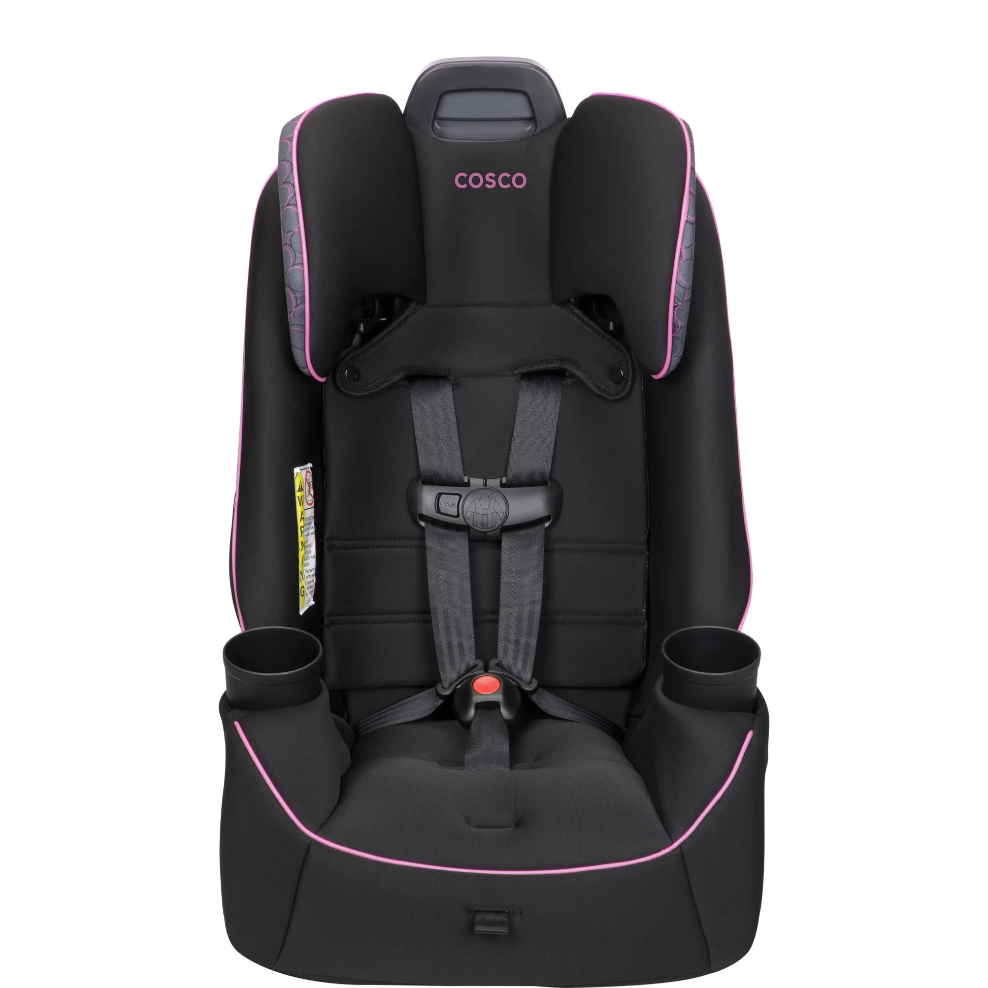Easy Elite Slim All-In-One Convertible Car Seat, Pink Rings, Infant & Toddler, Unisex