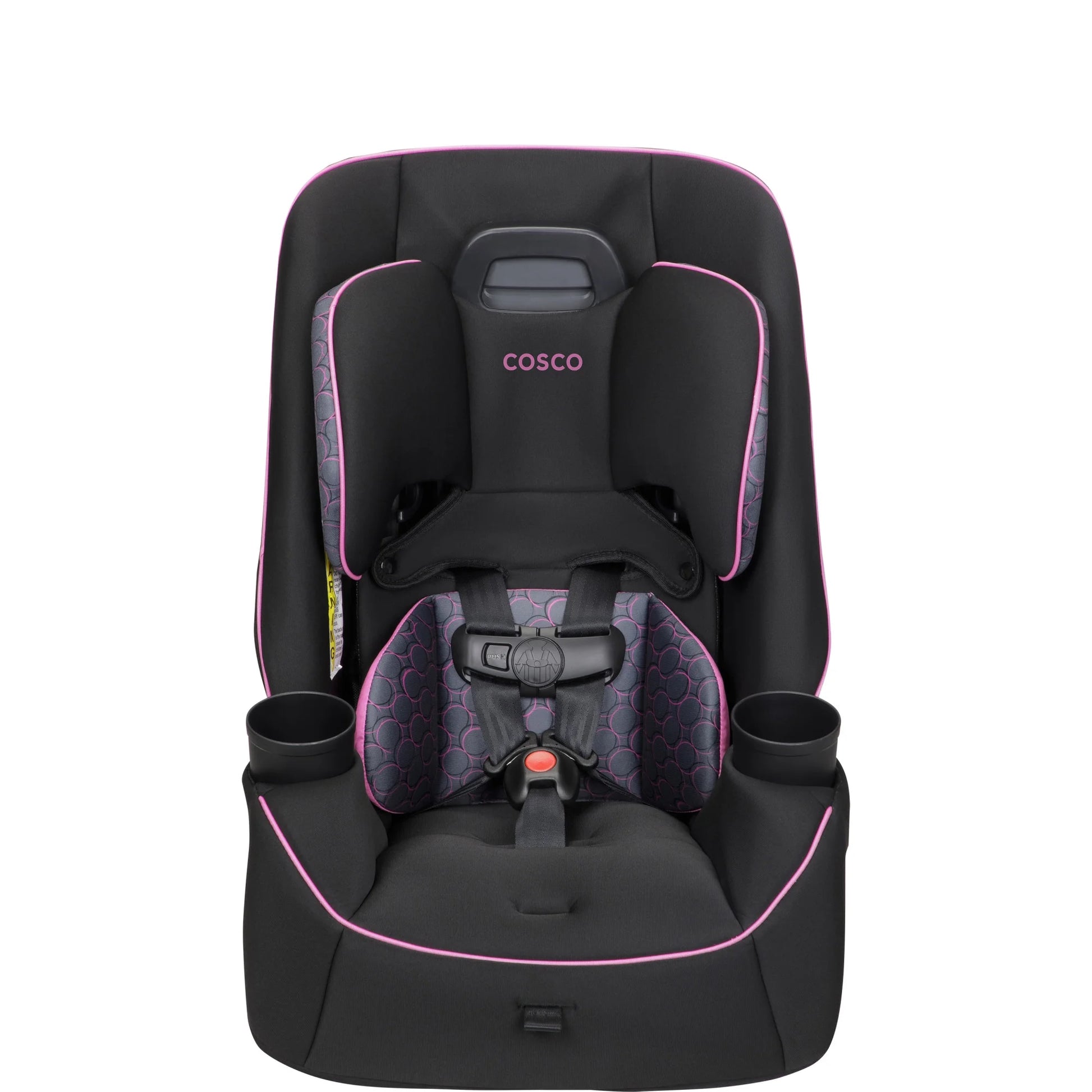 Easy Elite Slim All-In-One Convertible Car Seat, Pink Rings, Infant & Toddler, Unisex