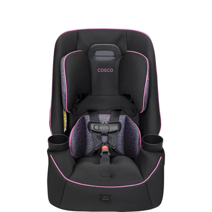 Easy Elite Slim All-In-One Convertible Car Seat, Pink Rings, Infant & Toddler, Unisex
