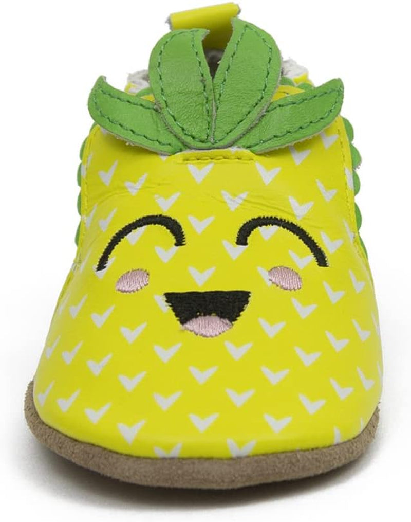 Baby Girls and Unisex Soft Soles Slip-Resistant Crib Shoes Slippers for Infant and Toddler, 0-24 Months