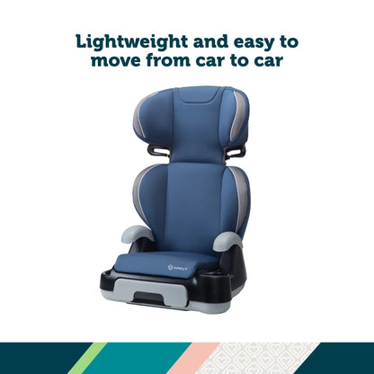 Store 'N Go Sport Booster Car Seat, Dusted Indigo, Toddler, Unisex