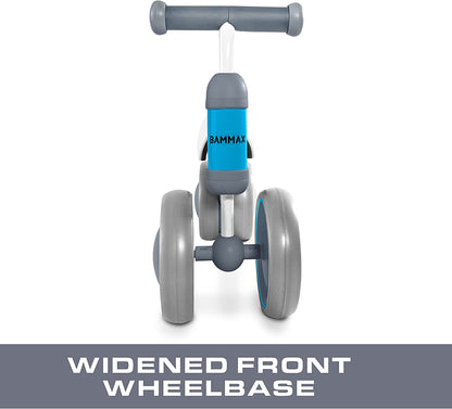 Balance Bike for 1 Year Old, Riding Toys for 9-24 Months Boys Girls, No Pedal 4 Wheels Bicycle, First Birthday Gift, Toddler Bike to Help Start Riding