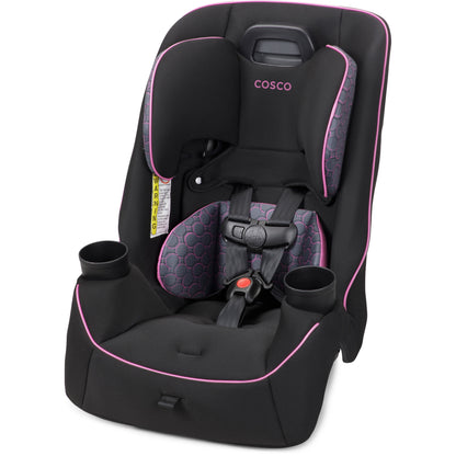 Easy Elite Slim All-In-One Convertible Car Seat, Pink Rings, Infant & Toddler, Unisex