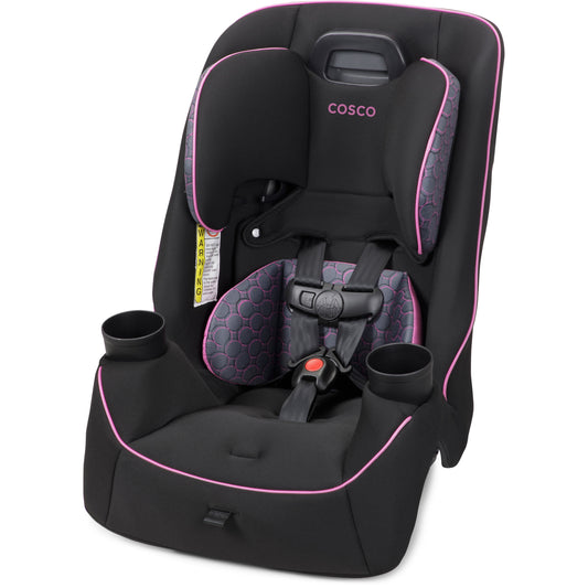 Easy Elite Slim All-In-One Convertible Car Seat, Pink Rings, Infant & Toddler, Unisex