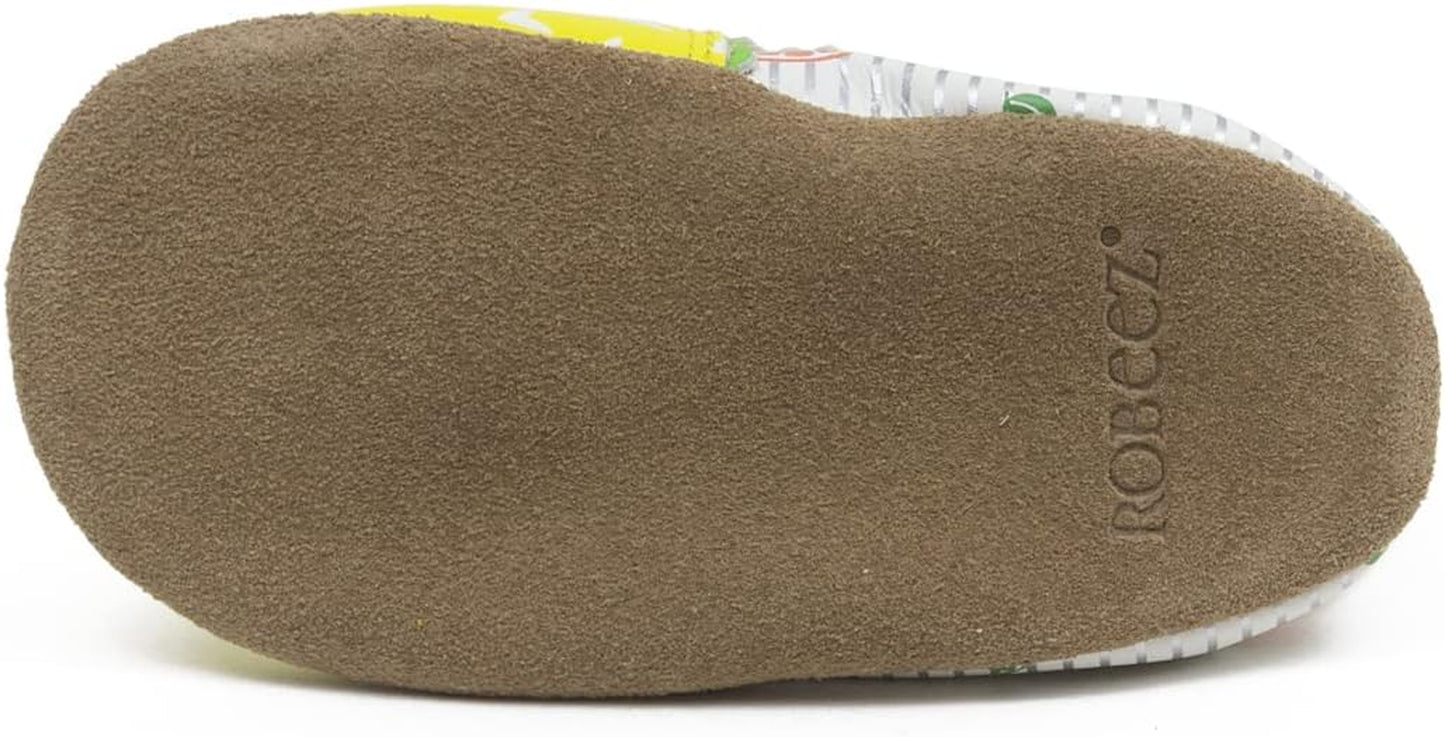 Baby Girls and Unisex Soft Soles Slip-Resistant Crib Shoes Slippers for Infant and Toddler, 0-24 Months