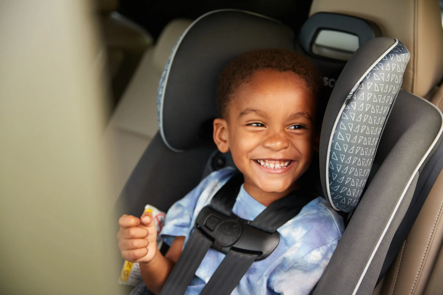 Easy Elite Slim All-In-One Convertible Car Seat, Pink Rings, Infant & Toddler, Unisex