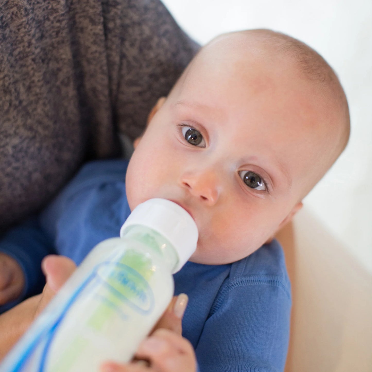 Natural Flow Anti-Colic Options+ Narrow Baby Bottles, 8Oz/250Ml, with Level 1 Slow Flow Nipples, 4-Pack, 0M+