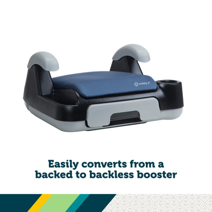 Store 'N Go Sport Booster Car Seat, Dusted Indigo, Toddler, Unisex