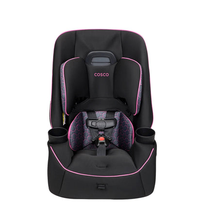 Easy Elite Slim All-In-One Convertible Car Seat, Pink Rings, Infant & Toddler, Unisex