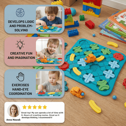 Educational maze puzzle for children